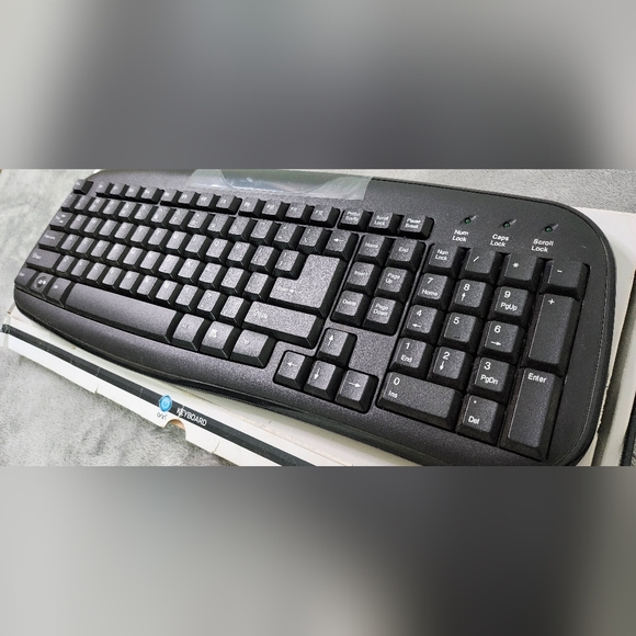 Onn USB Connect Keyboard Soft Touch Wired Color Black PC Computer Laptop Desktop - Picture 7 of 12